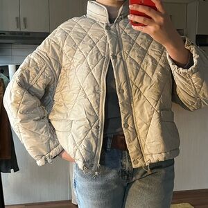 Quilted jacket ZARA